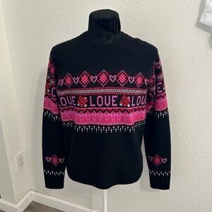 Johnny Was Fairisle Pullover Sweater